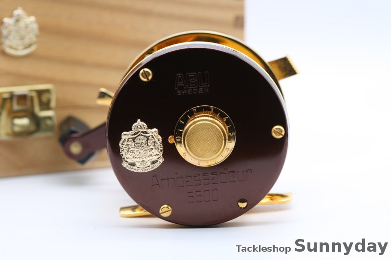 アブガルシア アンバサダー 5500 DL ブラウン サイモンシモムラ