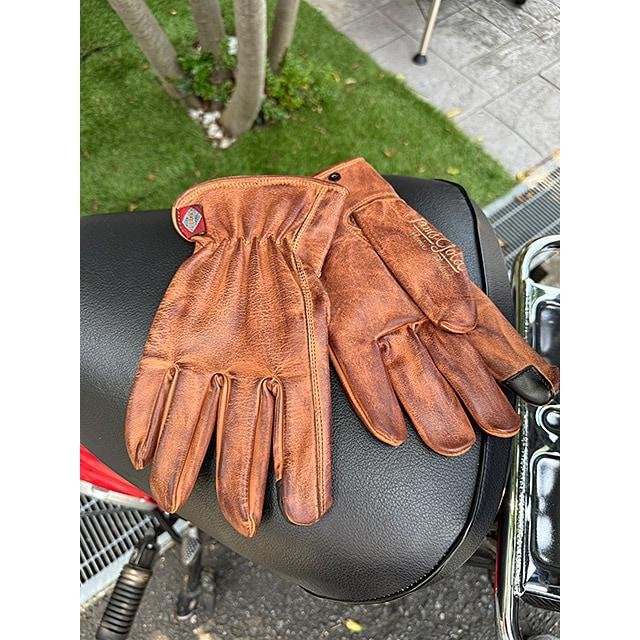 ヴィンテージ仕上げ レザーグローブ DIRTY オールシーズン用
