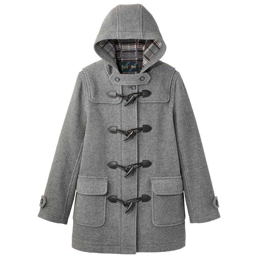 EASTBOY（イーストボーイ） スクール ダッフルコート 女子用 ネイビー