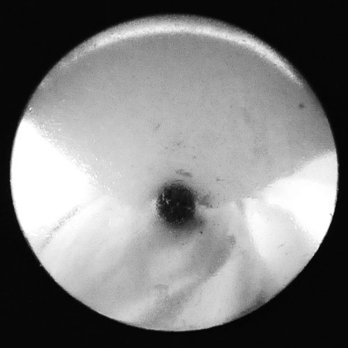 LCプレーンコンチョ（シルバー）ネジ20mm | レザークラフト・ドット